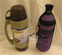 New 1 Liter Thermos & Water Bottle