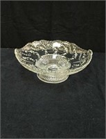 Beautiful Crystal fruit bowl approx 12 in dia