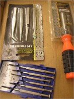 New Screwdriver Kit & Tweezers Lot