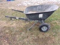 Two Wheel Wheelbarrow with Dump Release