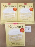 3 Organics Vanilla Cake Mix
