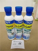 3 237ml Bottles API Algaefix for Aquariums