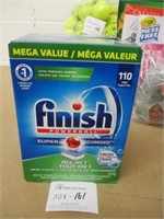 Finish Powerball ~ 110 Tabs Dishwasher Detergent