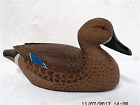 12" carved duck Jim DeCou