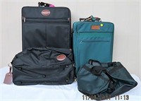 4 pieces of luggage Jetstream and Jordache