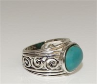 925 Silver & Turquoise Ring