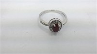 Ruby and diamond dinner ring