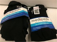 MEDIPED HEALTH AND WELLNESS SOCKS SIZE LARGE (2)