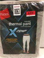 HANES THERMAL PANT X-TEMP SIZE S