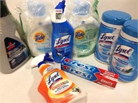ASSORTED CLEANING ITEMS