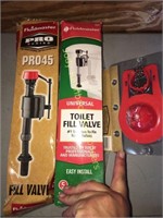Fluid aster Toilet repair kits etc