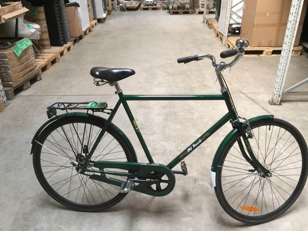 offentlig udsende Lamme PUCH Old Danish 28? – grøn Herre cykel | Campen Auktioner A/S
