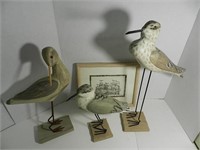 Hand Crafted Wooden Bird Selection