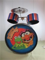Vintage Nobel & Cooley Muppets Drum Set +