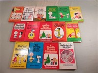 (14) Charlie Brown Books & (1) 101