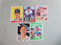(5) Vintage Topps Baseball Cards