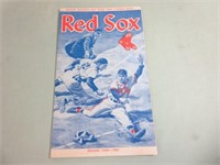 1961 Red Sox Program