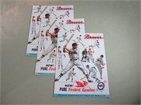 1962 Milwaukee Braves Score Cards