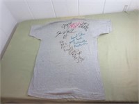 Autographed Soft Rock Band "Boston" T-Shirt