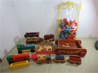 Large Selection of Wood Toys