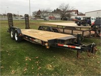 '04 Feeling Pintle Hitch Tandem Axle Trailer