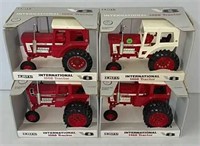 4x- IH 68 Series V8 Tractor Set NIB