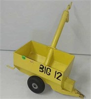 Homemade Yellow Grain Cart w/Working Augers