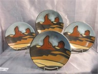 Navajo Hand Painted Plates