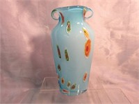 12" Blown Glass Vase