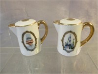 Disney Porcelain S & P Shakers -Vintage