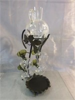 Grape Leaf Wine Decanter & Glasses