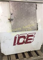 Ice freezer for outside