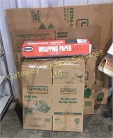 Uhaul moving boxes and packing paper