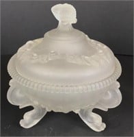 Westmoreland Frosted Candy Dish