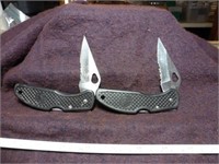 2pc Smith & Wesson Cuttin' Horse Folding Knives