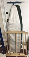 Ironing board / clothes rack