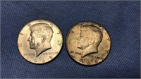 1964 1965 Kennedy half dollars, (793)