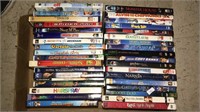 Box lot of 36 DVDs