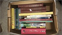 Box lot of books including Alice’s adventures in