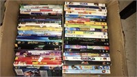 Box lot of 36 DVDs