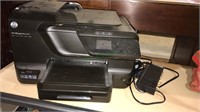 HP OfficeJet Pro 8600 printer with the power cord