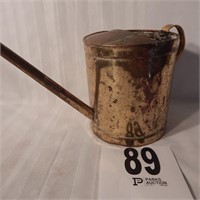BRASS WATERING CAN 7"