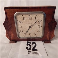 EIGHT DAY SHELF CLOCK BRITISH ASSEMBLED AND