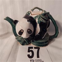 PANDA BEAR TEAPOT 6"