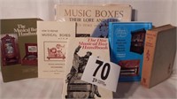 6 MUSIC BOX REFERENCE BOOKS