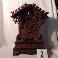 BLACK FORREST CUCKOO CLOCK 21 INCH WITH HAND