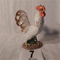 ROOSTER FIGURINE MADE IN ITALY NO.100/4  9"