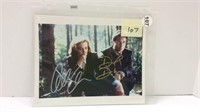 XFILES HAND SIGNED 8'' X 10'' PHOTO