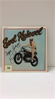 EVEL KNIEVEL SIGNED RECORD LP ALBUM RECORD