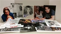 15 AUTOGRAPHED ITEMS